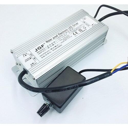 IP67 Waterproof Electronic Led driver 100W Dimmable Lighting Transformers With Dimmer DC30-36V 0-3A Led Lighting Accessories