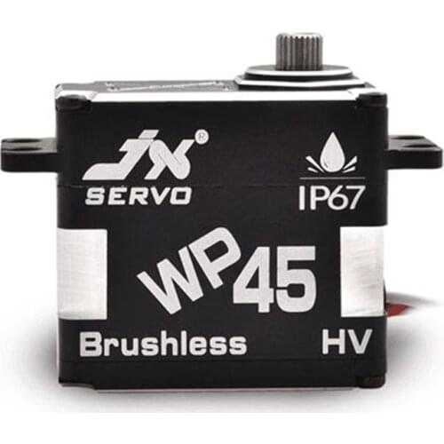JX Servo WP45 HV 45KG Full CNC Waterproof Metal Gear Brushless Servo For RC Model Helicopter Parts