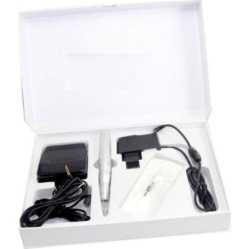 Permanent makeup eyebrow tattoo pen kit cosmetic mechine/gun set digital piercing equipment kits