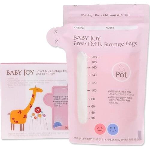 Baby Food Storage Bag Breast Milk Storage Bags Easy-Pour Pump Accessory Milk Breastmilk Save In Freezer 100ml/180ml/200ml