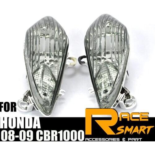 Motorcycle Front Turn Signal Light Lens Cover Case FOR HONDA 2008 - 2009 CBR1000 CBR-1000 CBR 1000