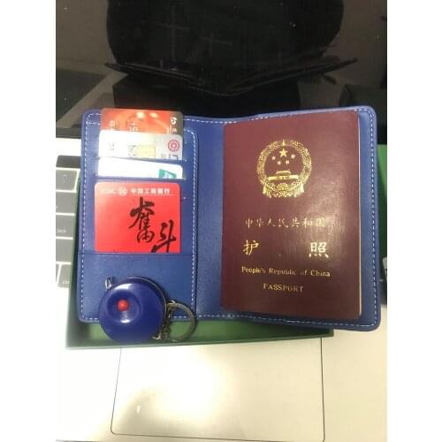 Popular brand designer in 2020 creates passport clip case, Leather Passport clip clip clip