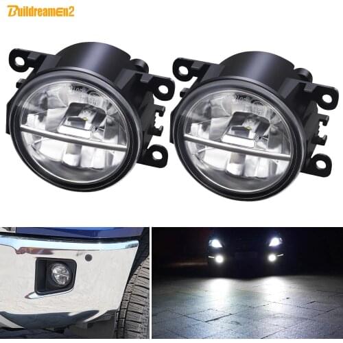 LED Fog Light 30W 3000LM Car Front Bumper Fog Lamp DRL For Ford Focus Fiesta Fusion EcoSport Ranger C-Max Transit Edge Tourneo