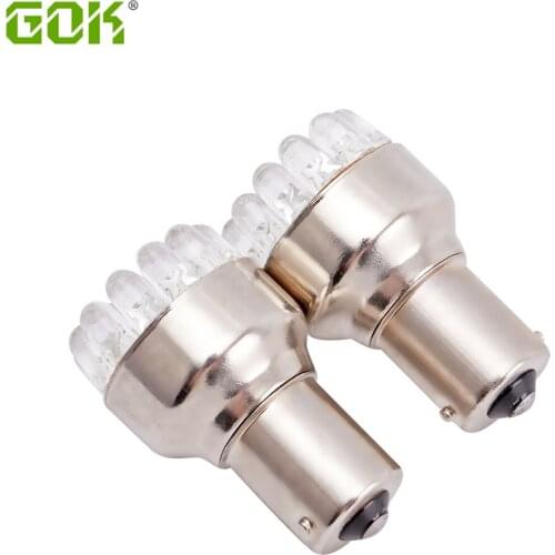 100pcs Car led p21w 1156 led ba15s 19led 1157 smd R5W Motorcycle led lamp Car Truck turn signal Tail Brake light Lamp