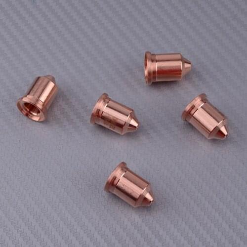 5Pcs 220990 105A Nozzle Gold Fit for Hypertherm Powermax 105 Amp Cutter Aftermarket Consumable