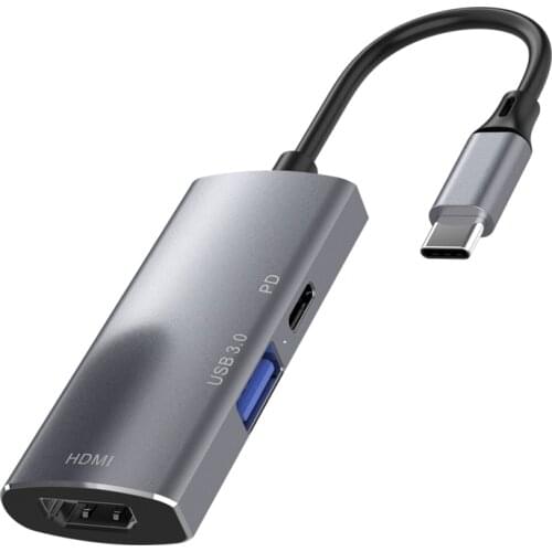 USB C Docking Station Three-In-One Screen Game Dock HUB Suitable for Pro/iPad Pro/Nintendo/Type-C Mobile Phones