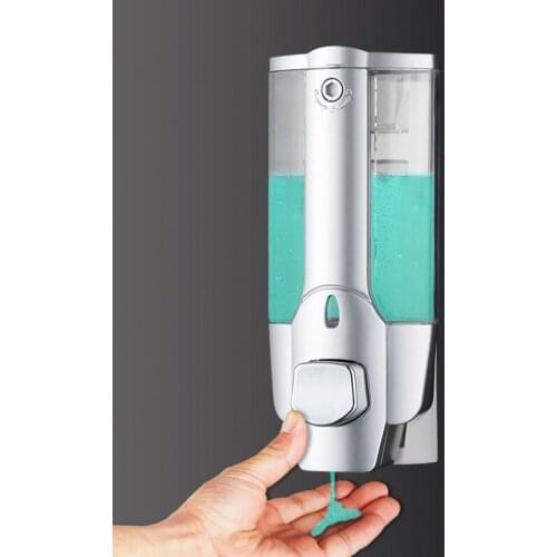 Bathroom Hand Soap Dispenser, Wall Mount Lockable Hand soap dispenser for Shower, 350ml Containers kitchen WJ824