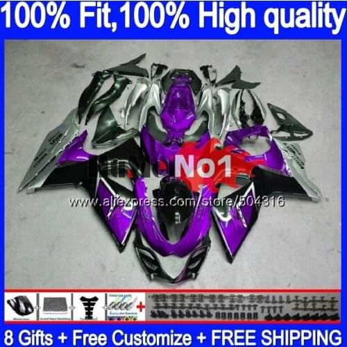 Injection For SUZUKI K9 GSXR1000 GSXR 1000 Purple Top 23MC.141 GSXR-1000 2009 2010 2014 2015 2016 09 10 11 14 15 16 OEM Fairing