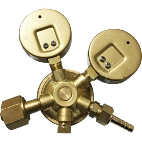 K1KA Argon CO2 Mig Tig Flow Meter Welding Weld Regulator Gauge Gas Welder CGA-540 Industrial Argon Regulator Gauge