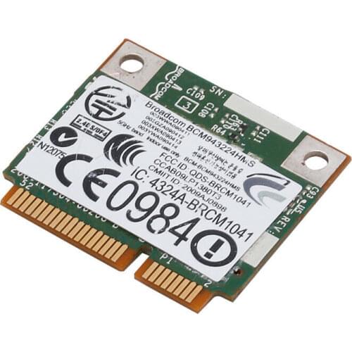 Card for 300Mbps Broadcom BCM43224 BCM943224HMS BCM943224 Dell DW1520 Wireless Card for sony samsung