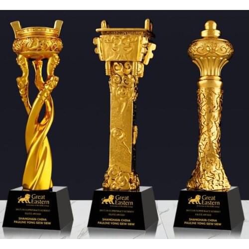 Metal trophy high-grade trophy manufacturers wholesale supply arts and crafts direct selling crafts Free engraving World Cup