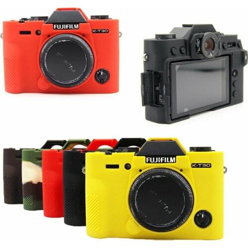 Soft Silicone Camera Case Cover Skin Protector Bag Body for Fujifilm Fuji XT30 XT-30 Rubber Protective Body Cover Dslr Backpack