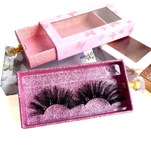 5D Chemical Fiber False Eyelashes Handmade Fluffy Long Eye Makeup Extension Function Kit Wholesale Multiple Storage Boxes