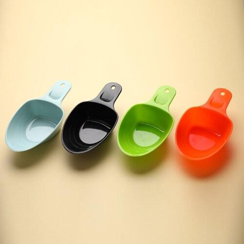 Pet Food Scoop Plastic Measuring Cup Cat Dog Food Scoop Pet Feeding Supplies For Dogs Cats Pets Food Scoops