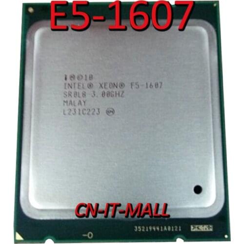 Intel Xeon E5-1607 CPU 3.0GHz 10M 4 Core 4 Threads LGA2011 Processor