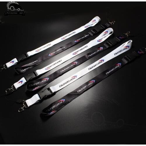 Lanyard Performance Refitting Racing Car Keychain ID Holder Mobile Neck Strap for BMW E90 E46 E39 E90 E60 F10 F30 X5 X6 M5 M6 GT