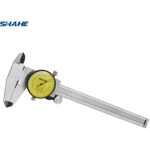 Shahe dial vernier caliper 0.02mm measurement tool vernier dial caliper 0-150 mm