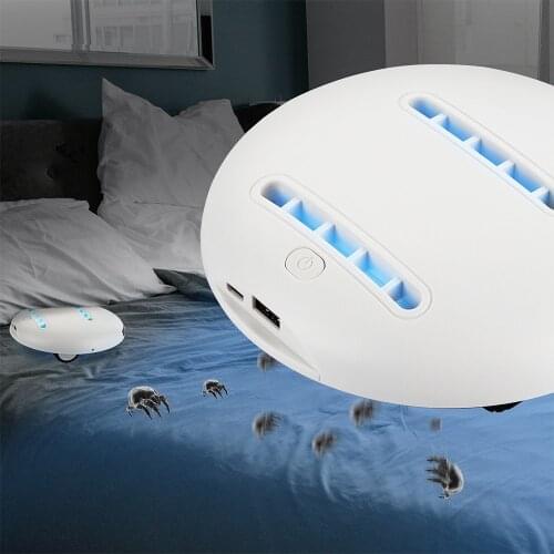 Smart Mite Killing Robot UV Sterilizer Disinfection Intelligent Ultraviolet Bacteria Killing Mite Robot Dust Mite For Bed Table