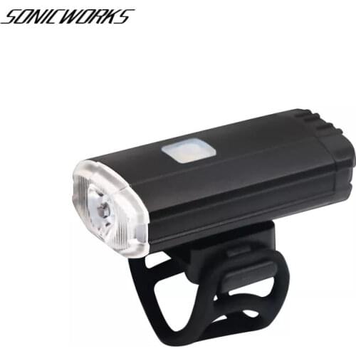 Bicycle 100 lumen Light USB Rechargeable Display light Bike Front Waterproof Light USB Chargeable Cycling Flashlight Headlight