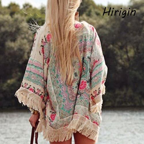 Women Swimwear chiffon Beach Cover up Print Bathing suit cover up Summer Dress Kaftan Robe de Plage Saida de Praia Tunics Pareo