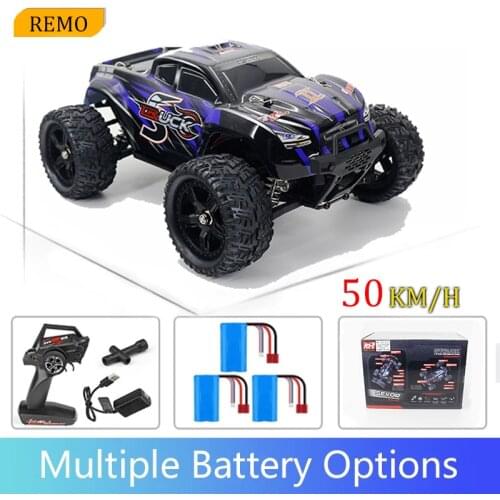1/16 REMO 1631 2.4G 4WD 50km/h Brushed Rc Off Road Truck SMAX RC Cars Model Vehicle Remote Control Car Adults Rc Car Toys Gift