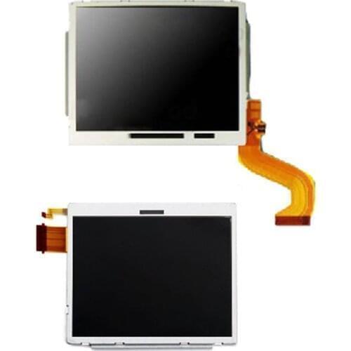 100pcs Replacement Parts Top Bottom Upper Lower Bottom LCD Screen Display For DSi for NDSi Repair