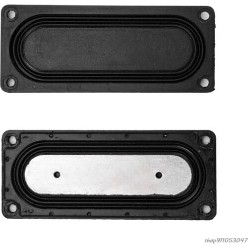 2PCS Audio Bass Diaphragm Square Frame Vibration Film Passive Radiator Speaker Repair Parts DIY Home Theater Speaker Kit J23 21
