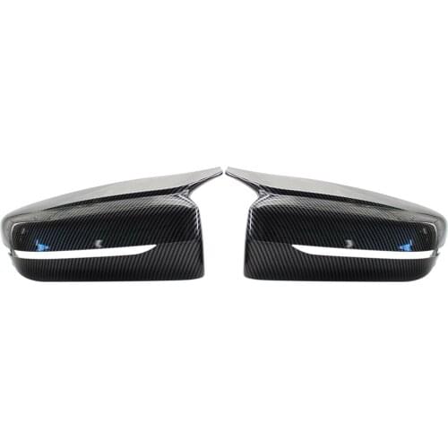 2Pcs Side Wing Mirror Cover Cap 51168492898 51168492897 Fit for BMW 3 5 6 7 8 Series G20 G21 G30 G31 G32 G11 G12 G14 2018 2019