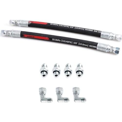 9 Piece Set High Pressure Oil Pump HPOP Crossover Line Hose for 1999-2003 Ford 7.3L Powerstroke HPOP Hoses Lines Set