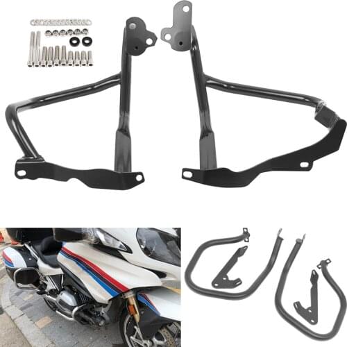 Highway Crash Bars Bumper For BMW R1200RT R1200 RT 2014-2018 Motorcycle Engine Guards Stunt Cage Frame Protectors R 1200 RT