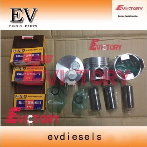 For yanmar 3D68E 3TNE68 3TNA68 3TN68 piston 119265-22601 and piston ring 119265-22500