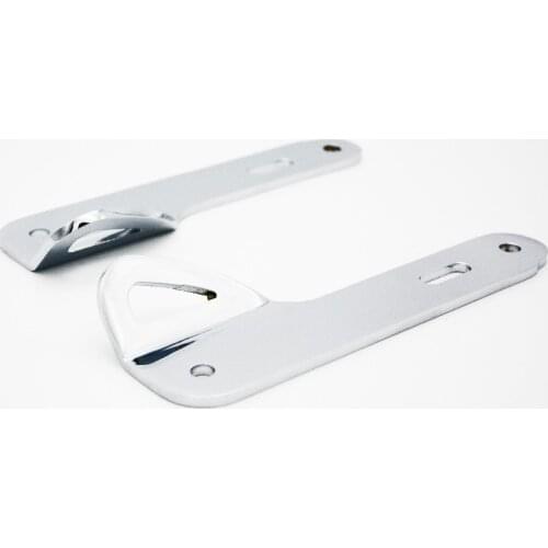 Chrome Trailer Hook Tie-Down Brackets Kit Fit for Harley Davidson