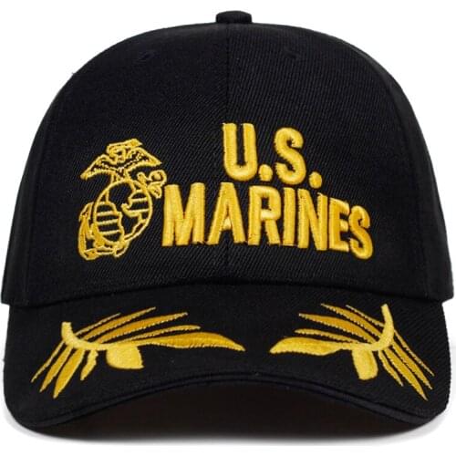 New US MARINES Embroidery Cap Fashion Snapback Caps Man Women Hip Hop Hat 100%Cotton Adjustable Dad Hats