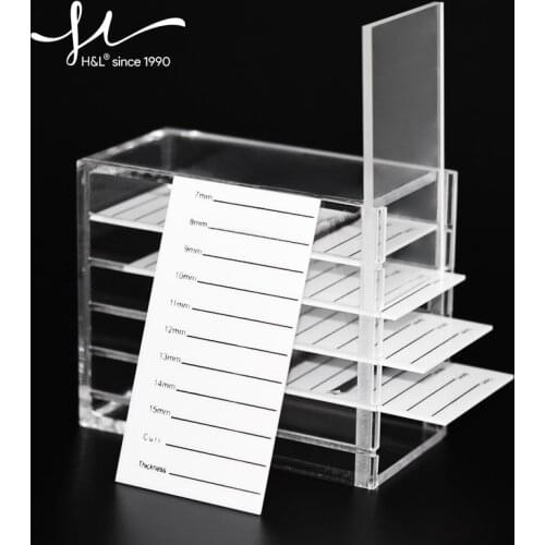 Eyelash Extension Storage Box Eyelash Extension Organizer Acrylic Lash Plate Storage Organizer Holder Eyelash Extension Tools