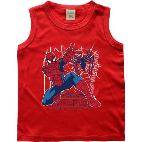 2021 Summer Marvel Boys Clothes Spiderman T-Shirt Children Baby Boys Short Sleeves Baby Kids Cartoon Tee Top Cotton Tops Clothes