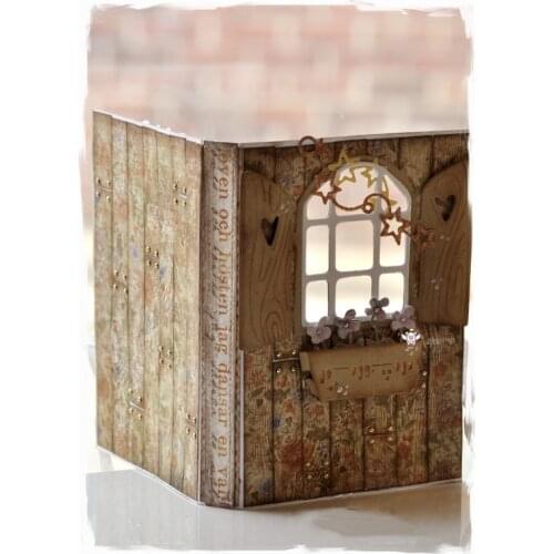 Heart window decoration Metal Cutting Dies Stencils DIY Scrapbooking Paper/photo Cards Embossing Dies