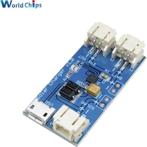 Mini Solar Lipo Charger Board CN3065 Lithium Battery Charge Chip DIY Outdoor Application Kit Charging Board Module