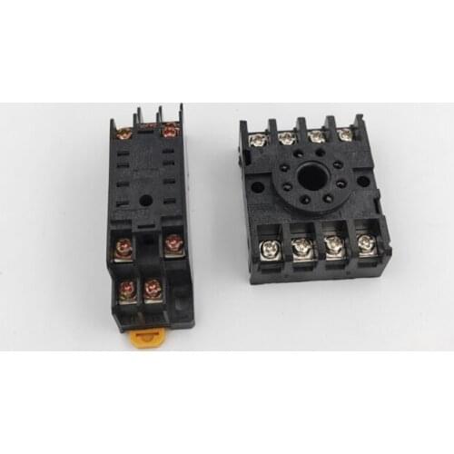 PF083A PYF08A DIN Rail Mounting Relay Socket 8 Pins Base