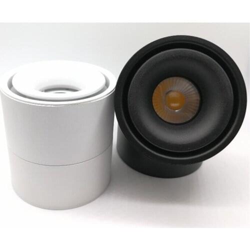 Wholesale High Power Adjustable Dimmable 15W Warm Natural Cold White Surface Mounted LED Downlight High Lumens 90~100 lm/W