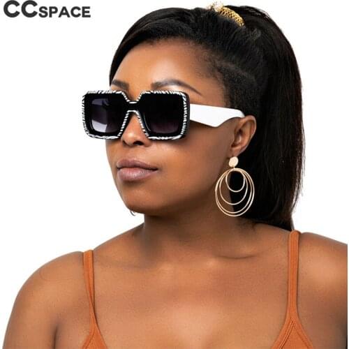 46653 Retro Square Imitation Wood Men Women Sunglasses Grain Fashion Shades UV400 Vintage Glasses