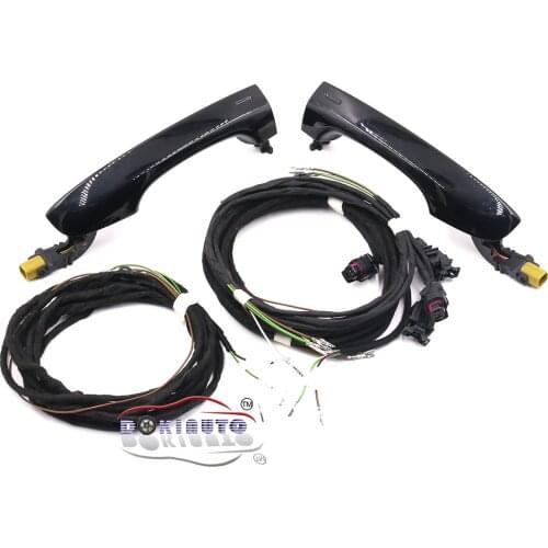 For VW MQB Passat B8 Tiguan MK2 Kodiaq Octavia A7 GOLF 7 Rear KESSY Door Handle & Cable