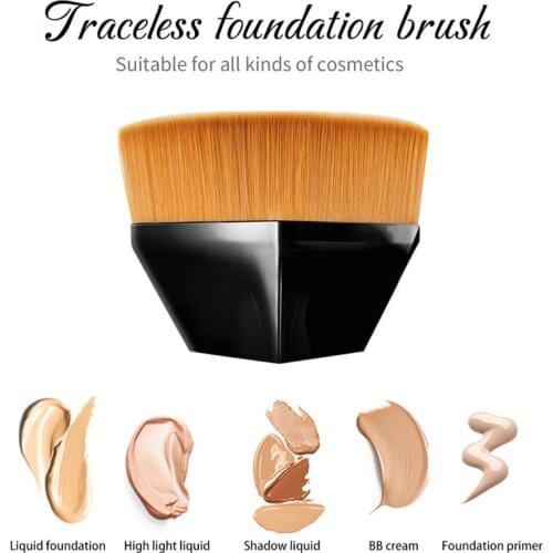 1PC Makeup Brushes Fashion BB Cream Brushe Face Blush Powder Flat Brush Kit Make Up Tool Cosmetics Foundation Brush