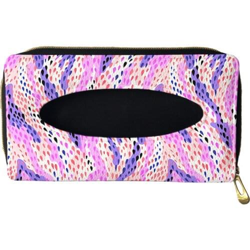 1 Pcs Color Snake Pattern Car Sun Visor Leather Tissue box Tissue Box Holder Auto Interior Storage Decoration Car Accessories