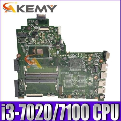 14-BS mainboard DA0P1BMB6D0 for HP 240 G6 14-BS series motherboard with i3-7020/7100 CPU fully Tested