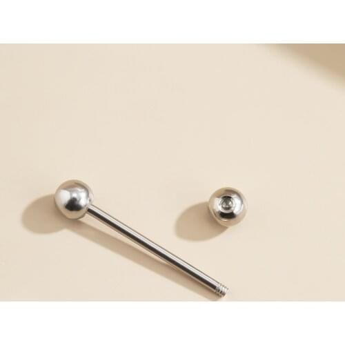 2021 Temperament Geometric Style Hipster Alloy Tongue Nails Punk Hip Hop Piercing Lip Nails European and American Style Jewelry