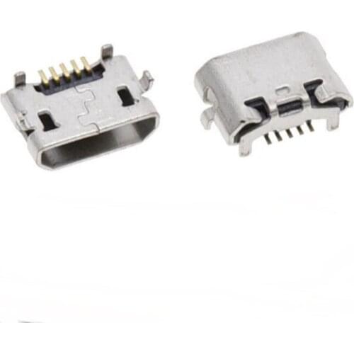 25pcs MICRO USB JACK Connector 5P female socket for HTC Samsung Andrews phone tail plug Reverse insertion