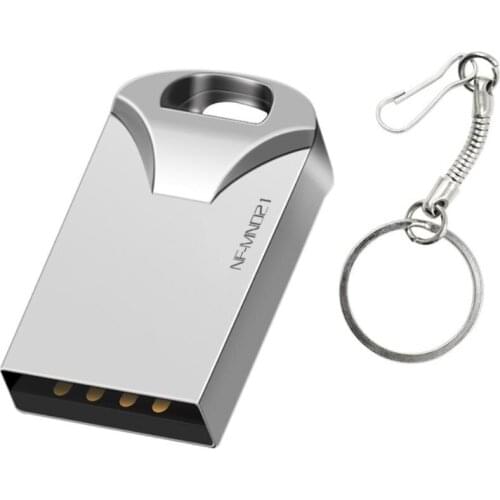 4/8/16/32/64GB Metal Mini Usb flash drive Waterproof USB 3.0 U Disk Flash Drive Memory Stick with gift key ring newest u disk