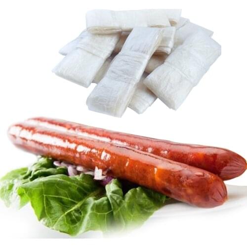 5PCsheep Dry Casing Small Diameter 12mm-14mm Length 2.6m Per Piece Hot Dog Casing Sausage Cover,Grilled Sausage Packing Inedible