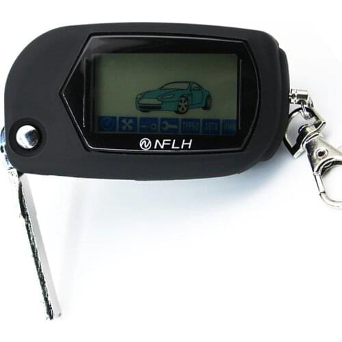 Keychain with flip key main key fob for StarLine A91 car alarm starline A91 remote starter Anti-Theft Device Two-Way