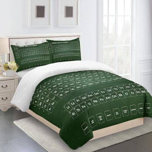 Creative New Chemical Element Periodic Table Symbol Table Three-piece Bed Three-piece Set of Household and School Supplies